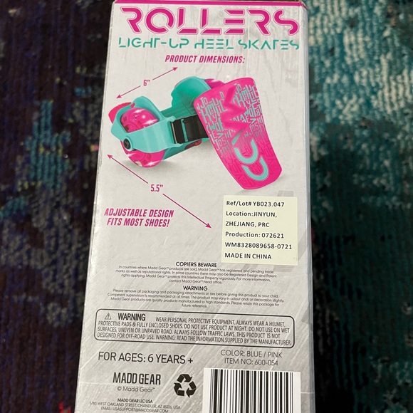 Madd Gear Roller Heel Skate - Picture 4 of 4